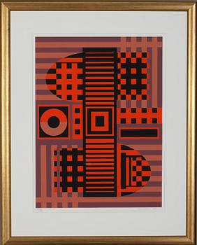 SAM VANNI, serigrafi, sign. o dat.-84, nr VI/XX.