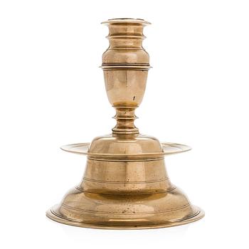 Candle holder, Nuremberg, second half of the 17th century. Baroque.