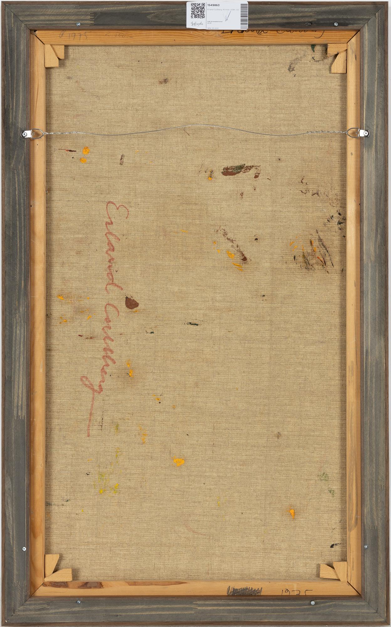 Erland Cullberg, Woman in Blue.