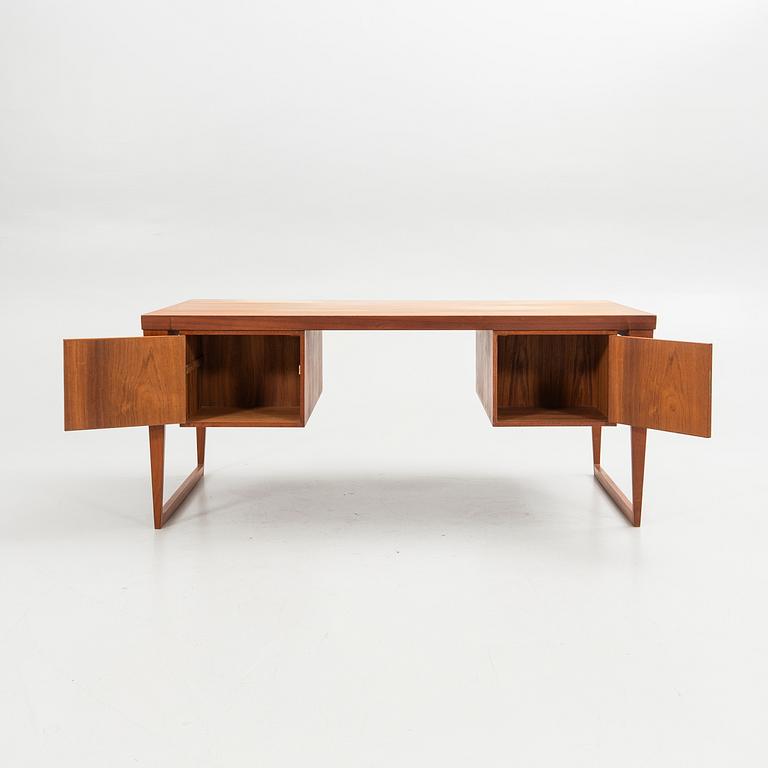 Kai Kristiansen, Desk, model 70, Feldballes Møbelfabrik, Denmark, 1960s.