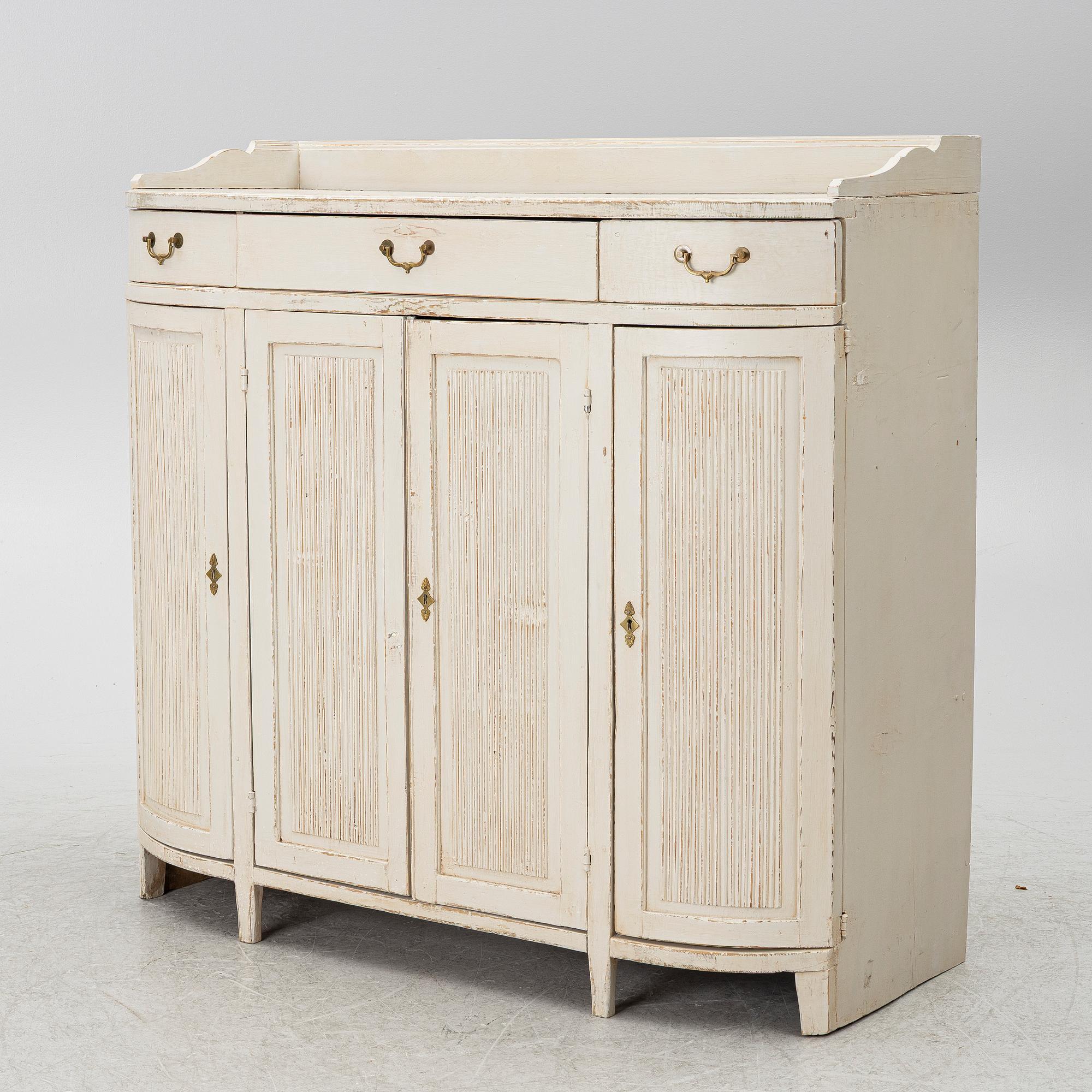 Sideboard, late Gustavian, 19th century.