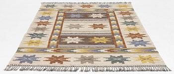 Märta Måås-Fjetterström, a carpet, 'Höstmattan', flat weave, c. 243 x 153 cm, signed MMF.
