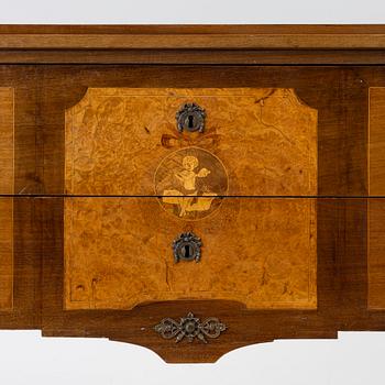 Byrå, gustaviansk stil, 1800-tal.