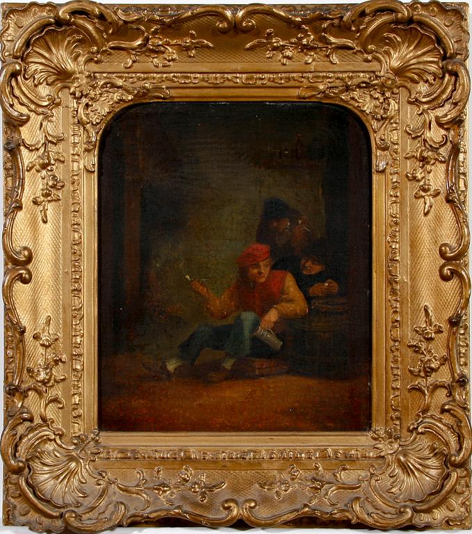 OKÄND KONSTNÄR, olja på duk, 1700-tal.