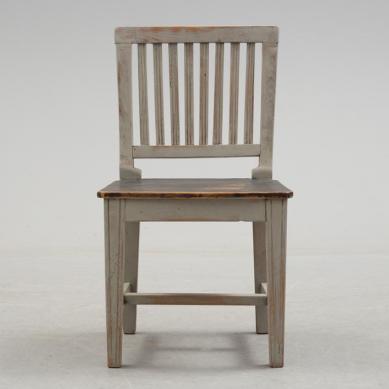 a gustavian style childrens chair.