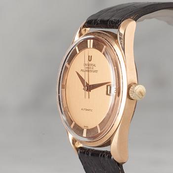 UNVERSAL GENÈVE, Polerouter Date, armbandsur, 34 mm,.