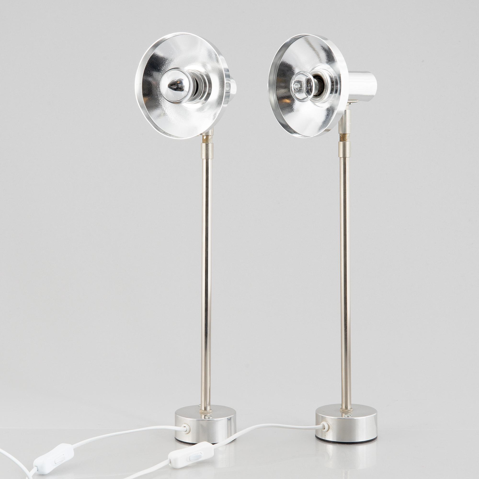 Hans-Agne Jakobsson, a pair of wall lamps, Lilux.