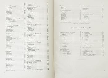 M, W & F VON WRIGHT, bokverk, 3 band, "Svenska fåglar", A. Börtzells tryckeri AB Stockholm, 1927-1929.