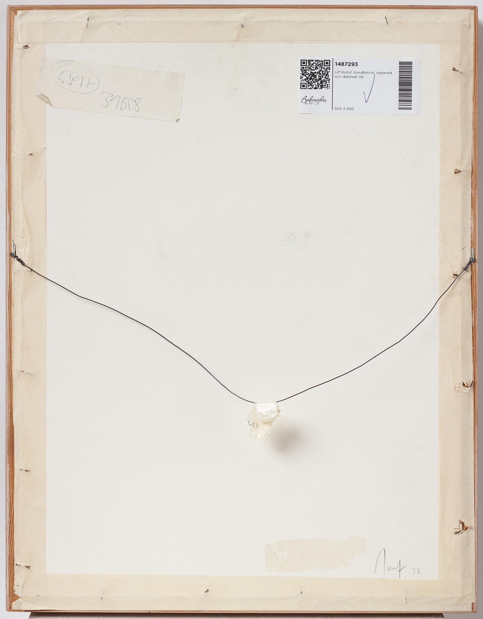 Ulf Rollof, "Ormhus".