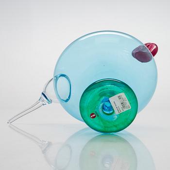 Oiva Toikka, lasilintu, signeerattu O. Toikka IITTALA SCOPE 20 V 2020 340/2020.