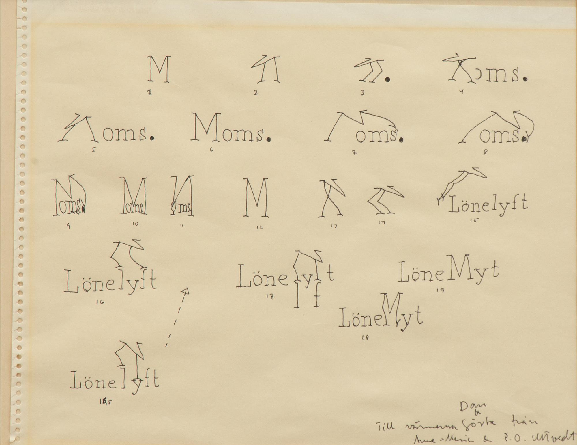 Per Olof Ultvedt, "Moms".