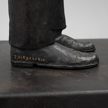 Jonas Högström, 'Tur att ni kon så att jag slapp stå här ensam i min fula kostym'.