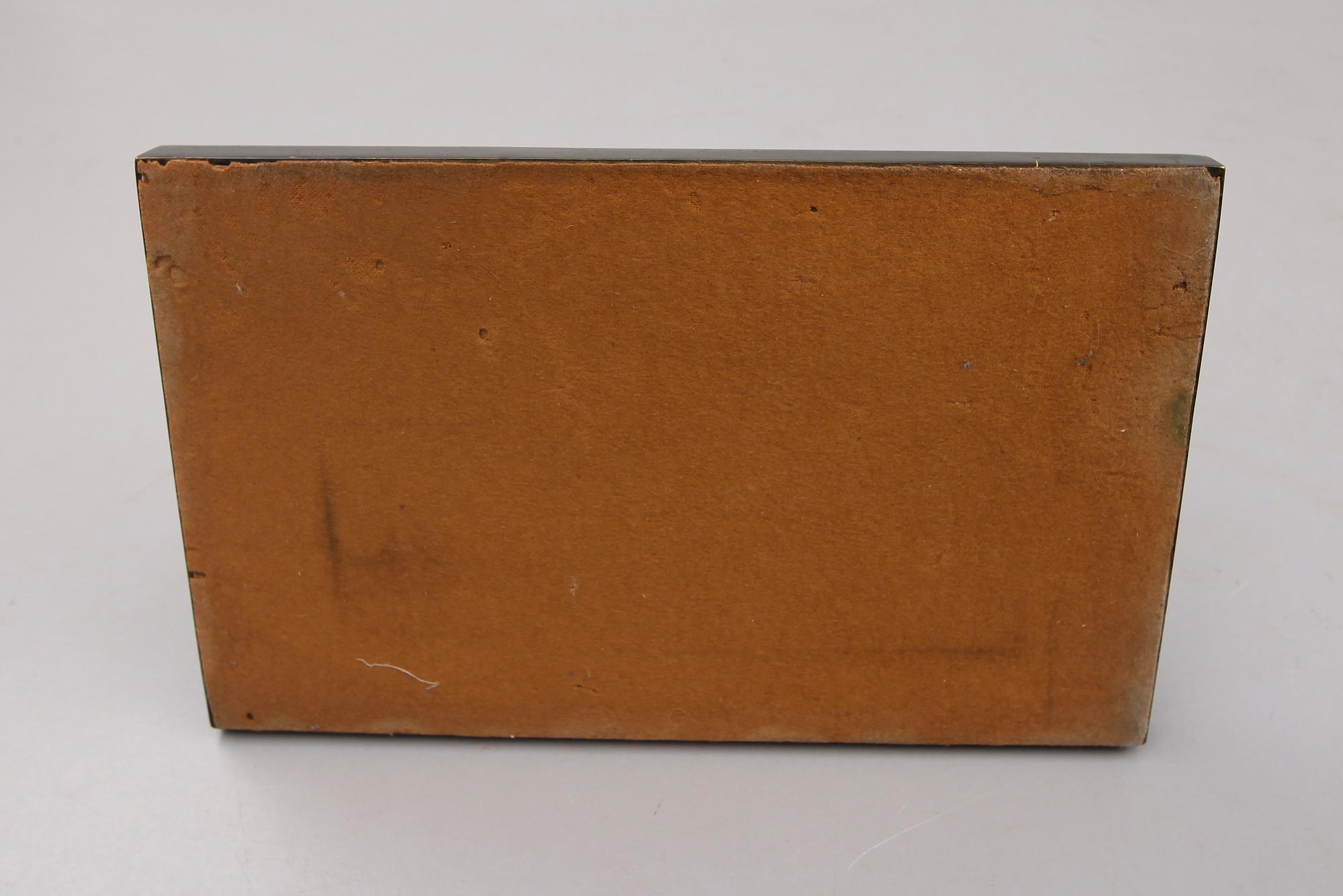 SKRIVSTÄLL, brons, signerad R, 1930-tal.