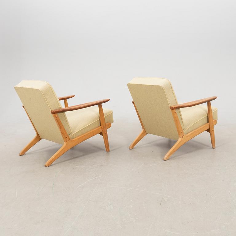 Armchairs 1 pair, 1960s.