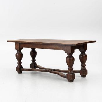 Library table, Baroque style, 19th century,