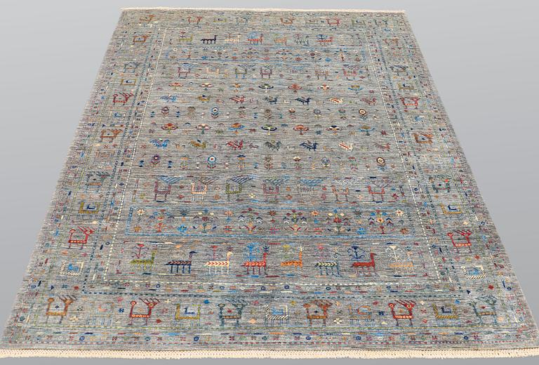 A carpet, oriental, ca 244 x 170 cm.