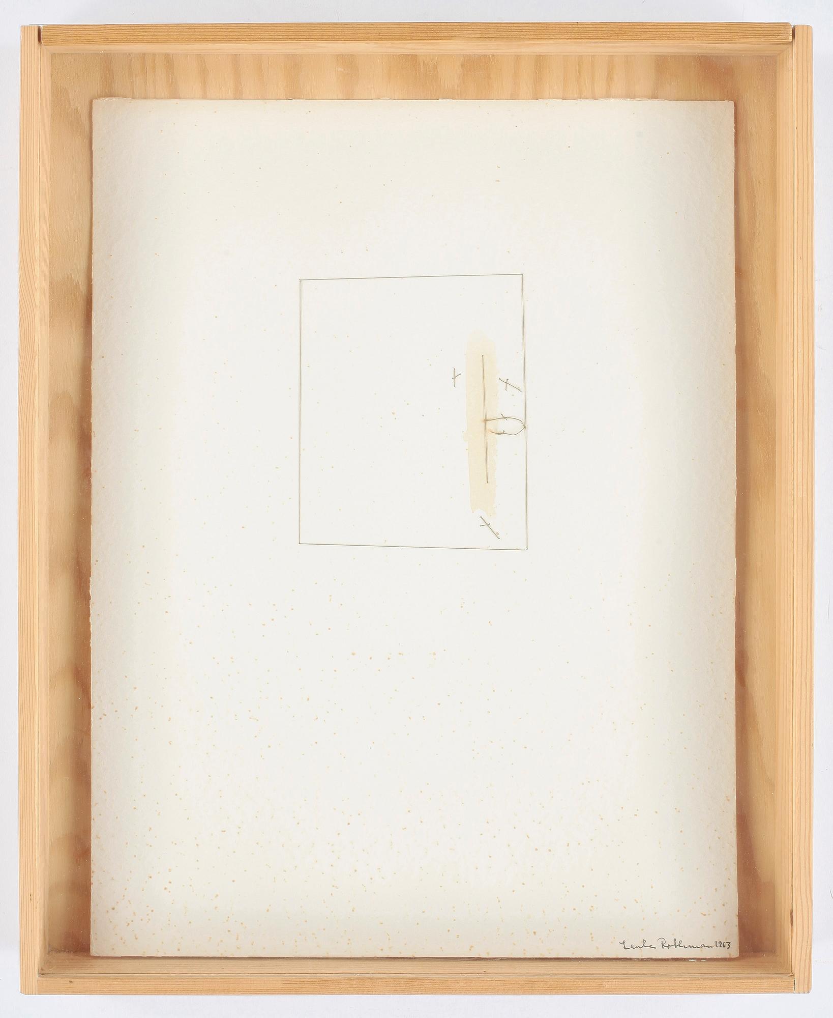 LENKE ROTHMAN, blandteknik. Signerad och daterad 1963.