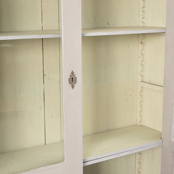 A book cabinet, circa 1900.