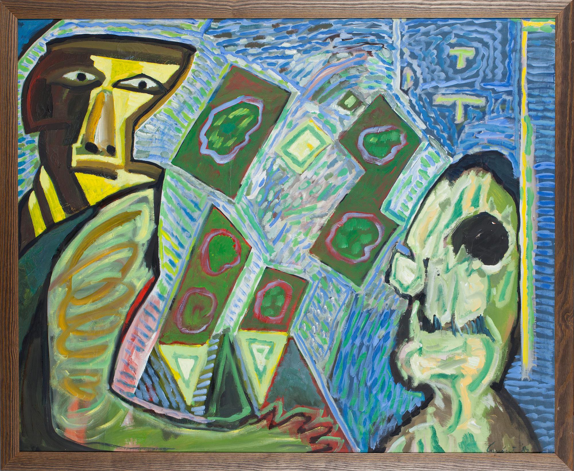 Lucebert, "The Jongler and the clown".