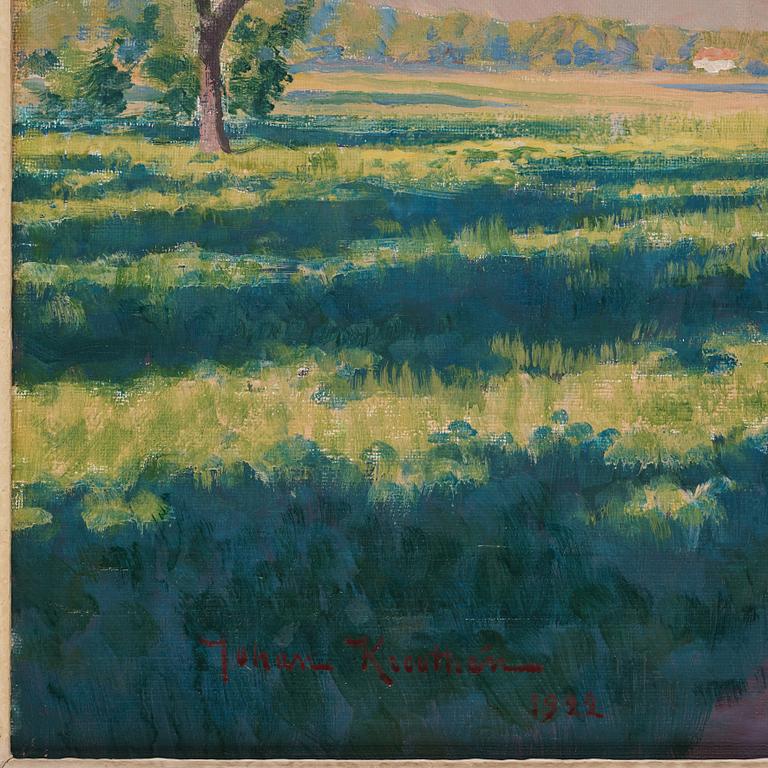 Johan Krouthén, Landskap med blommande fruktträd.