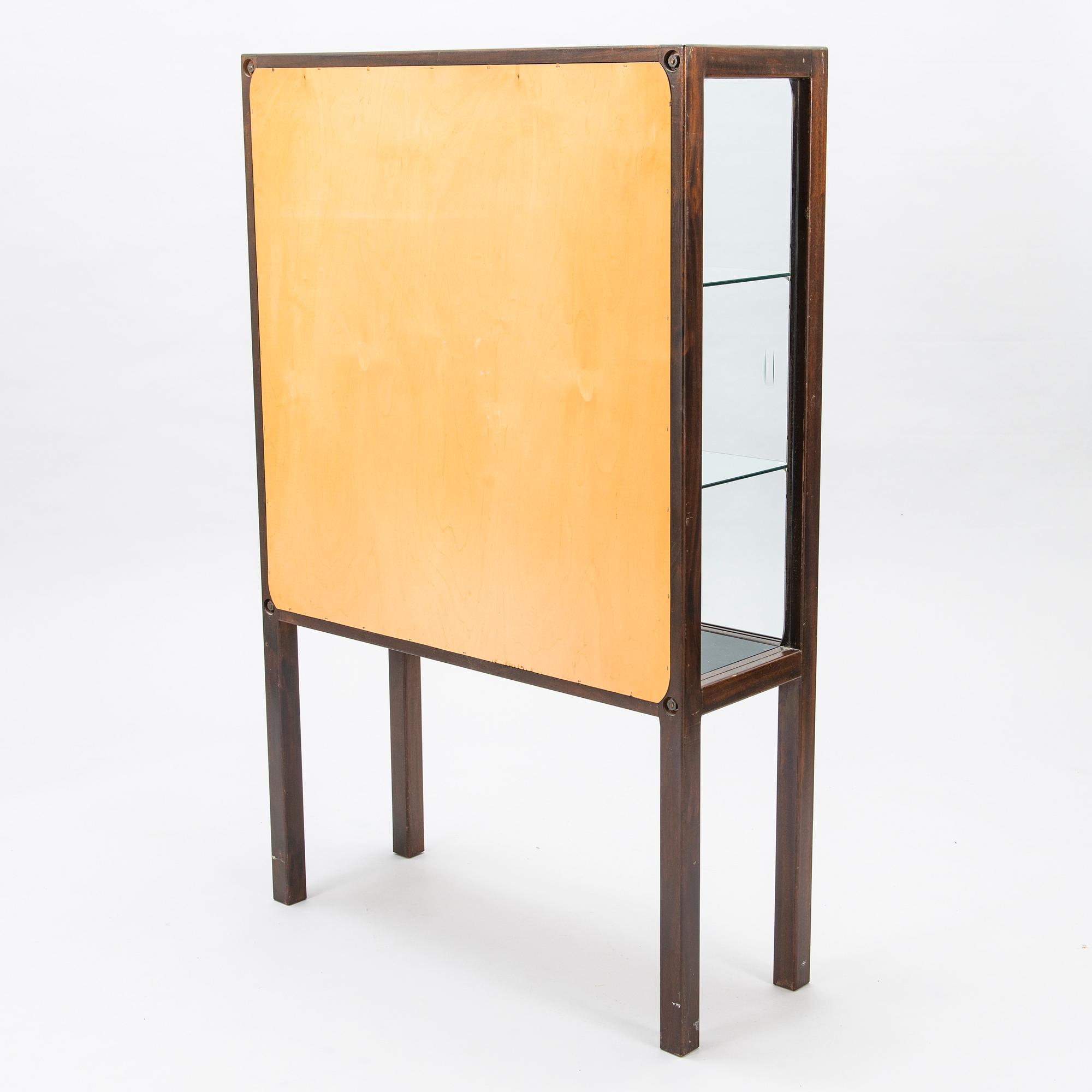 CARL GUSTAF HIORT AF ORNÄS, A 1950s display cabinet, 'Näyttely-vitriini' for Huonekalu Mikko Nupponen Oy, Finland.