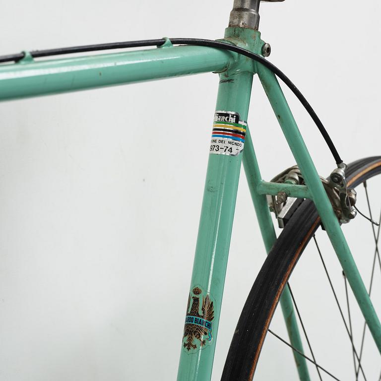 A Bianchi road racer bicyle, Italy 1973-74.