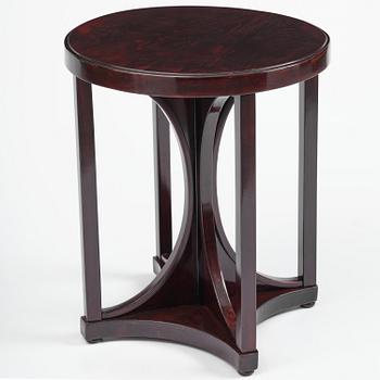 Josef Hoffmann, salongsmöbel, fyra delar, modell 421/428, Jacob & Josef Kohn, Wien, 1900-talets början.