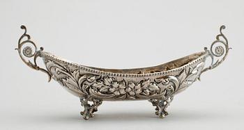 SKÅL, silver, 1800-/1900-tal. Vikt ca 238 g.