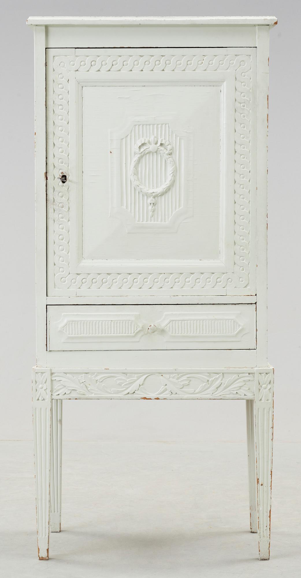 SKÅP, gustavianskt, 1700/1800-tal.