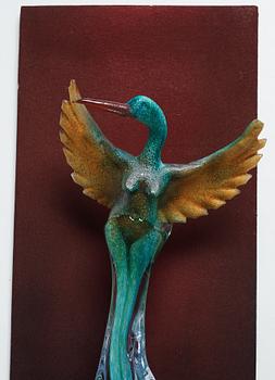 Kjell Engman, glasskulptur, Kosta Boda, unik.