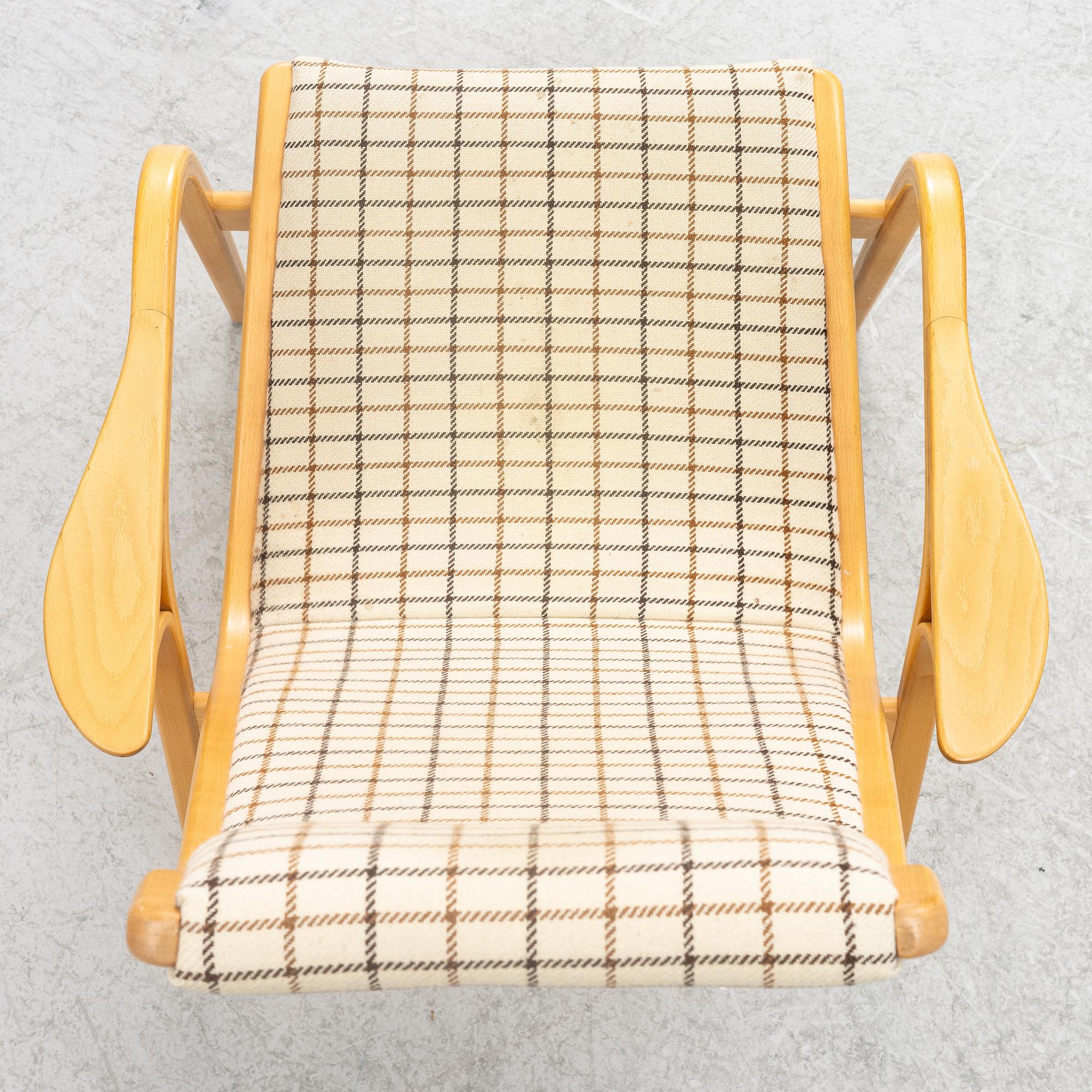 Yngve Ekström, fåtöljer, ett par, "Lamino", Swedese.