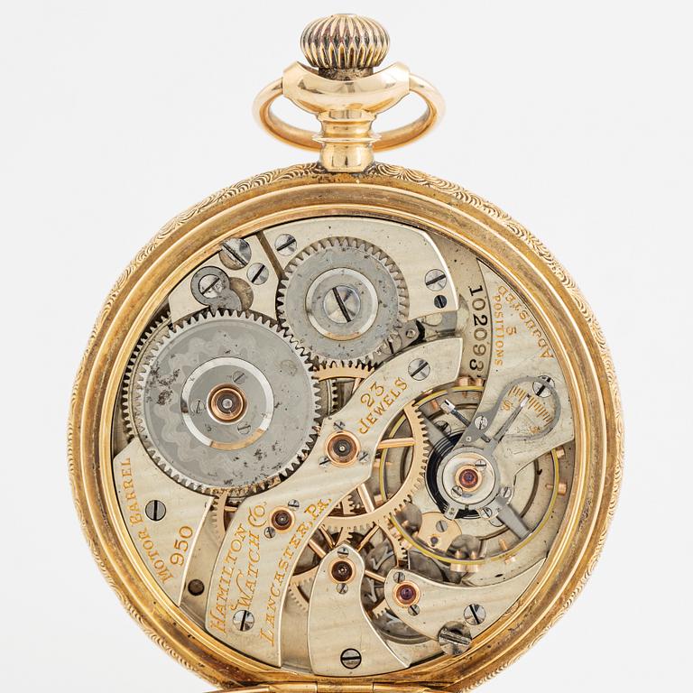 Hamilton, pocket watch, 49,5 mm.