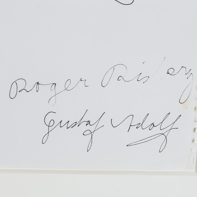 ROGER RISBERG, indian ink on paper, 2005, signed Roger Risberg.