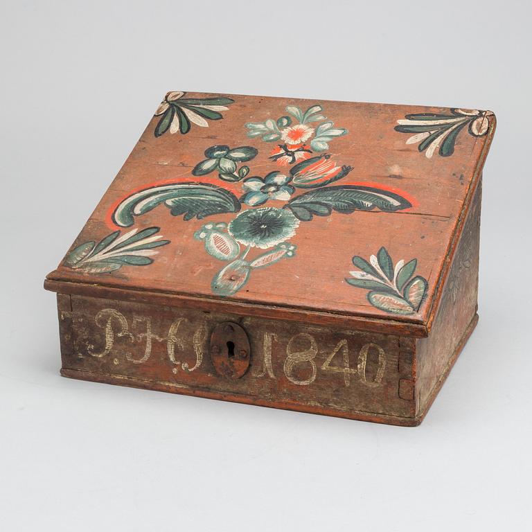 Swedish folklore box dated 1840.