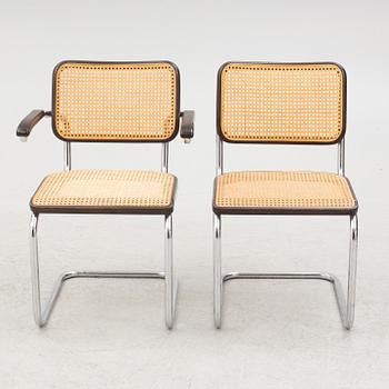 Thonet, chairs 4+2 pcs, 1980s.