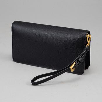 PRADA,
"Saffiano leather crossbody bag".