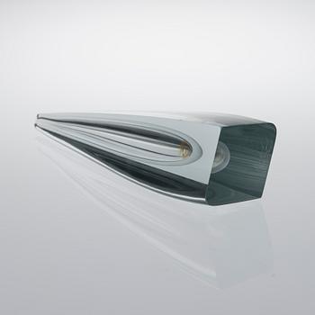 SOINI KAJANDER, KONSTGLAS, signerad S. Kajander Nuutajärvi Notsjö -57.
