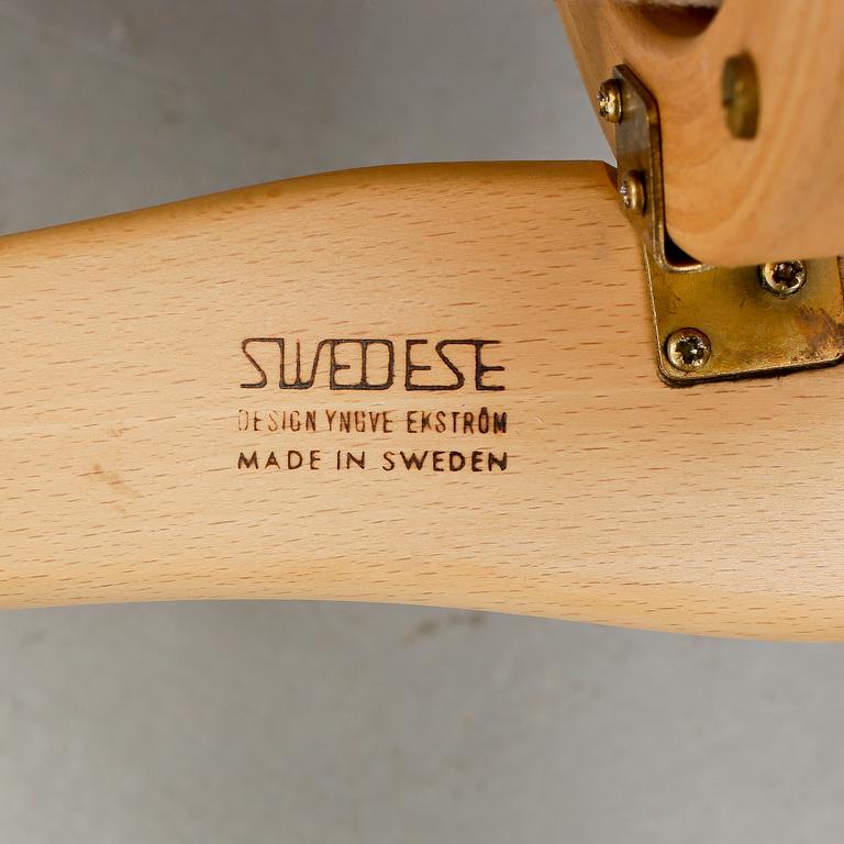 FÅTÖLJ, "Lamino", Yngve Ekström, Swedese, sent 1900-tal.