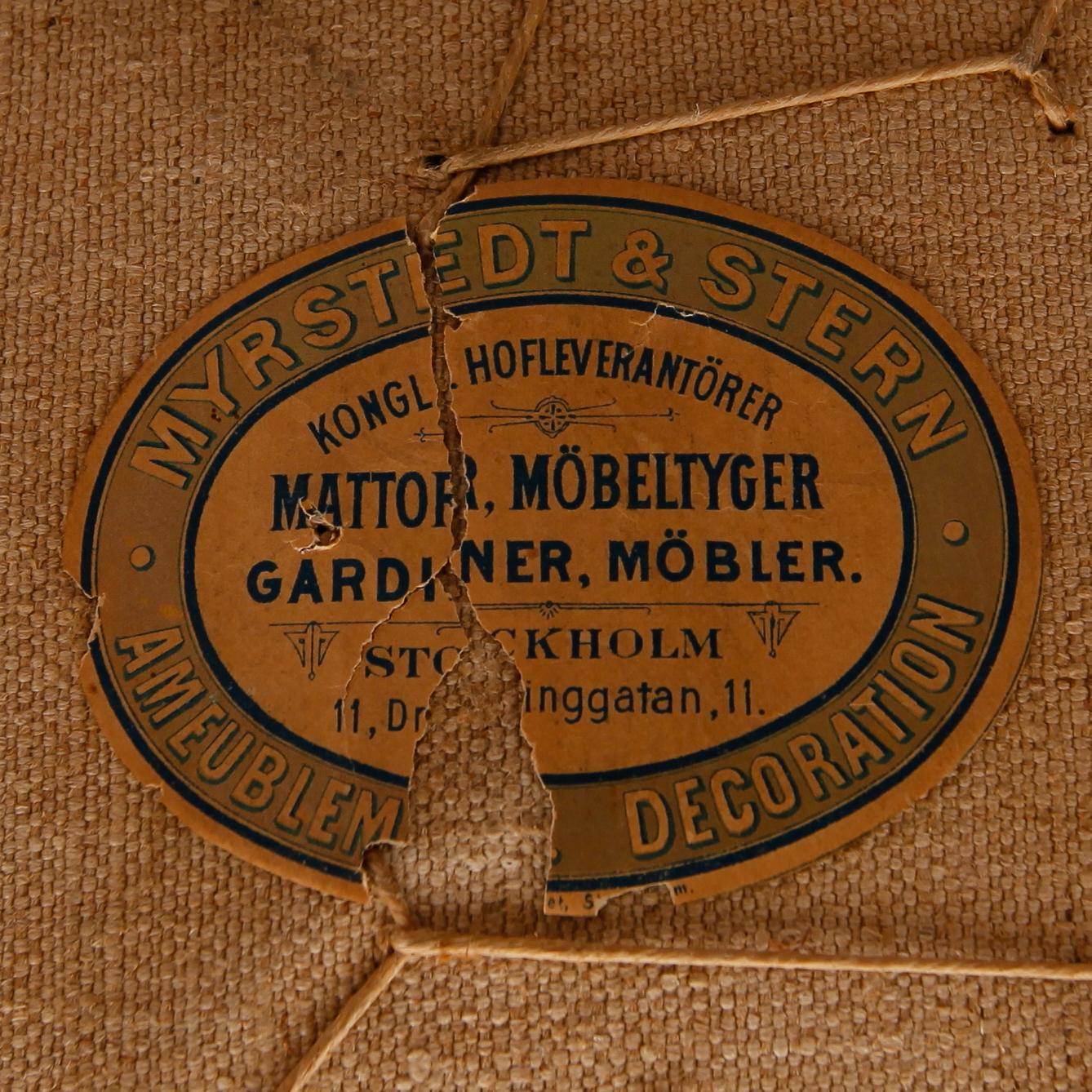 SALONGSGRUPP, 4 delar, rokokostil, 1900-talets mitt.