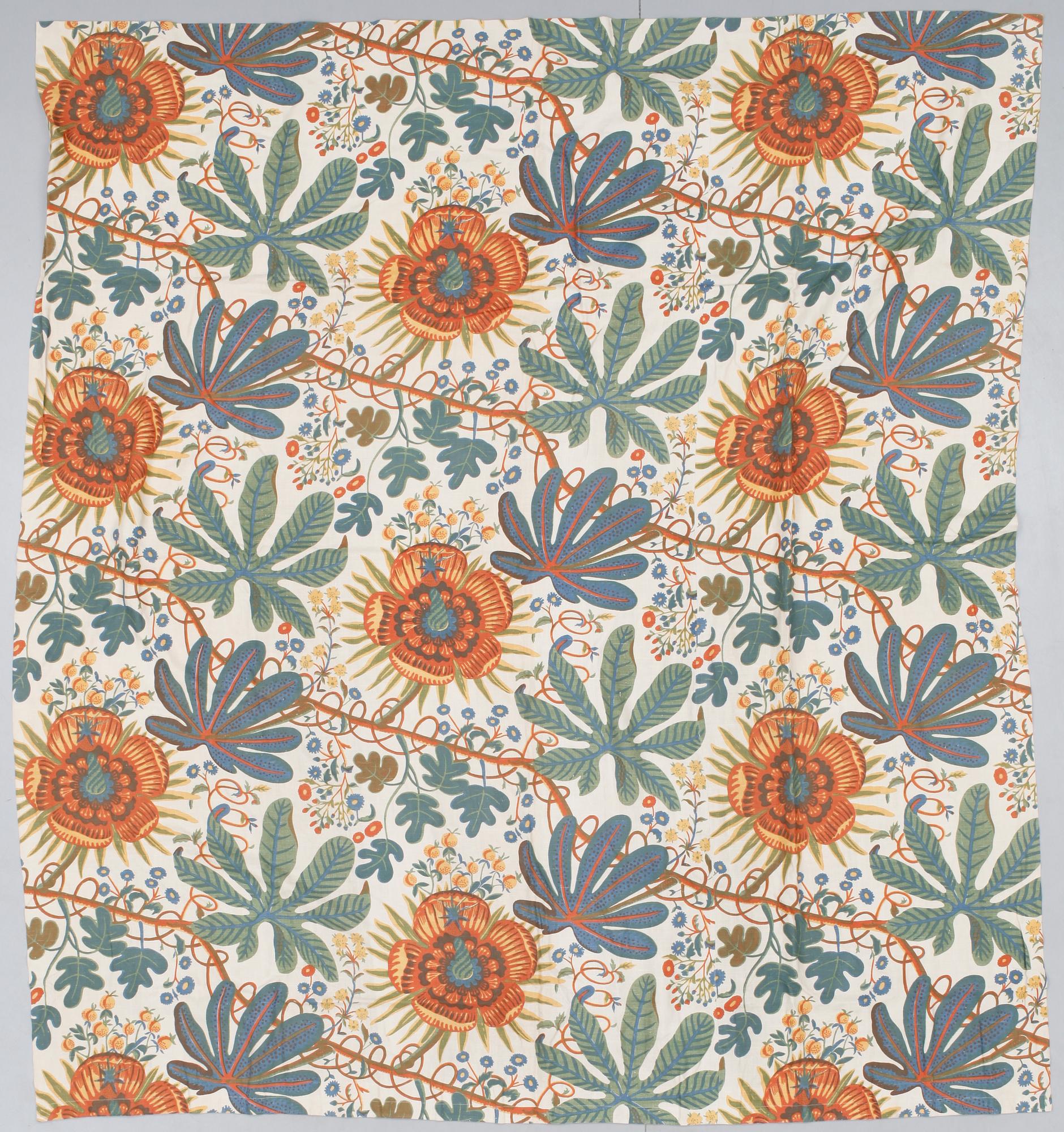 GARDINER, ett par, "Aralia", Josef Frank, Firma Svenskt Tenn.