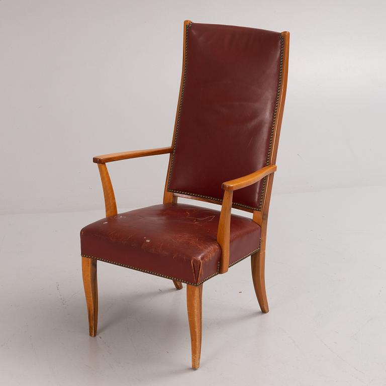 Josef Frank, a model 637 chair, Firma Svenskt Tenn, prior to 1985.