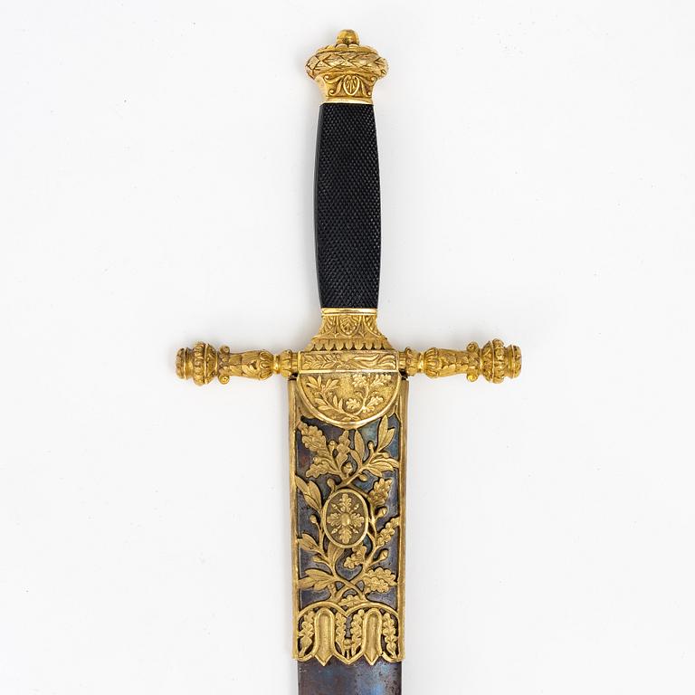 Short sword, Sweden around the year 1800.