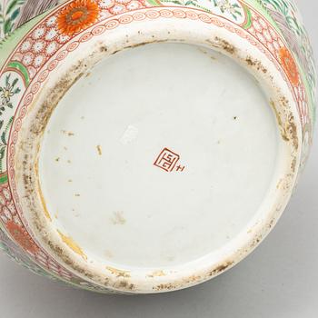 A Samson flower pot, France circa 1900.