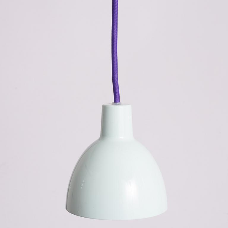 Louis Poulsen, Ceiling lamps, 5 pcs, "Toldbod 120", Denmark.