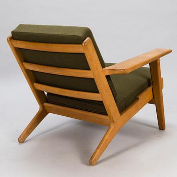 HANS J WEGNER, fåtölj, modell GE-290, Getama Gedsted, Danmark, 1900-talets mitt.