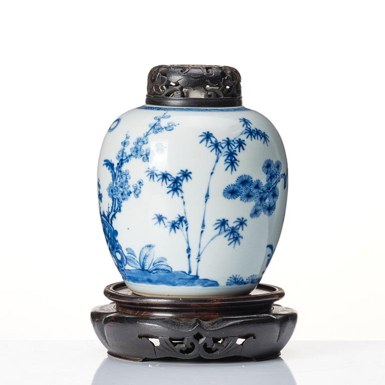 Kruka, porslin, 1700-tal.