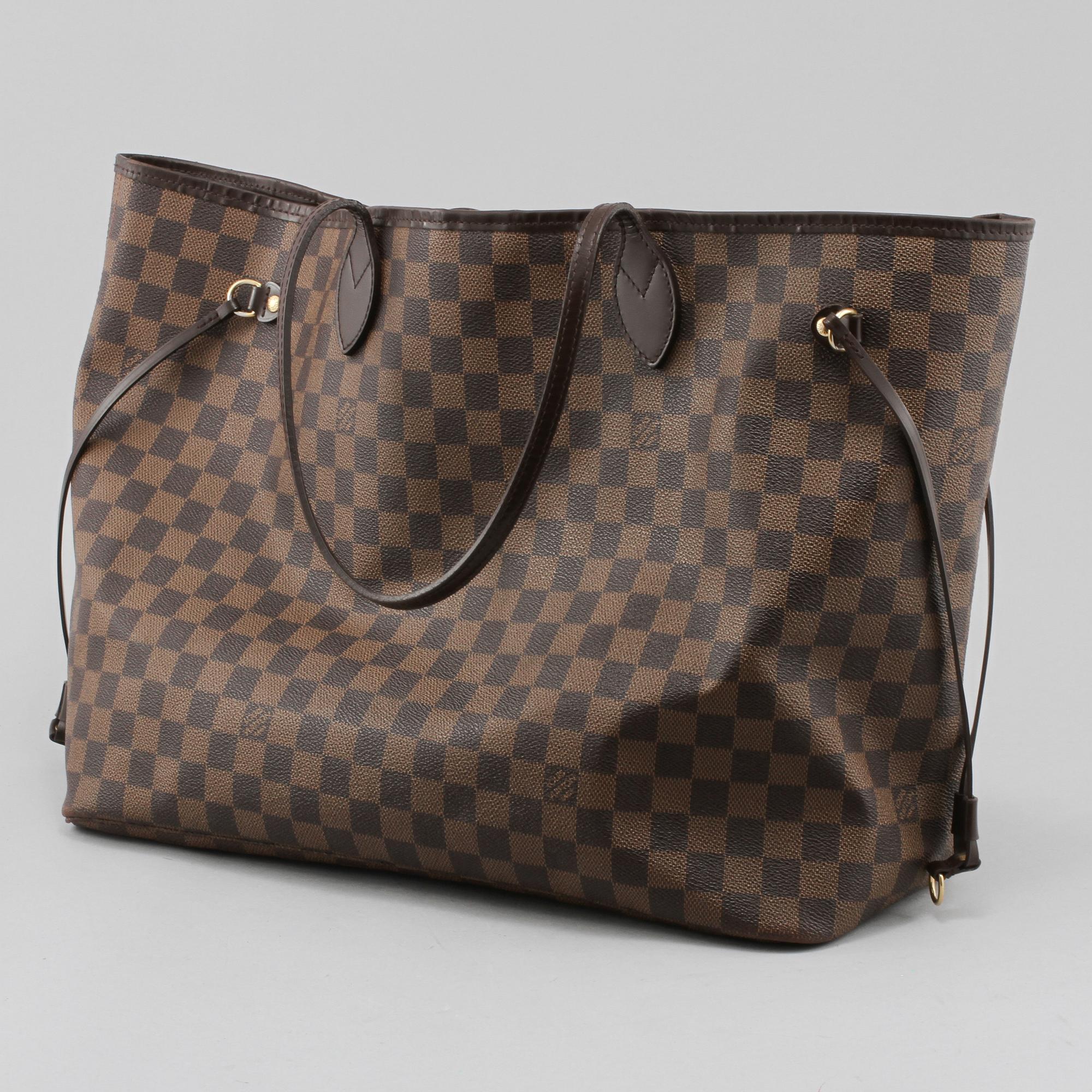 VÄSKA, Louis Vuitton, "Neverfull GM", 2000-tal.
