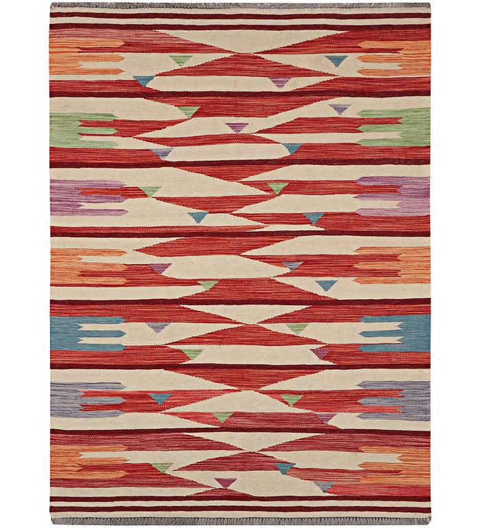 A rug, Kilim, c. 182 x 125 cm.