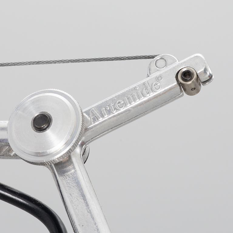 Michele De Lucchi & Giancarlo Fassina, a pair of "Tolomeo" wall lamps, Artemide, Italy.