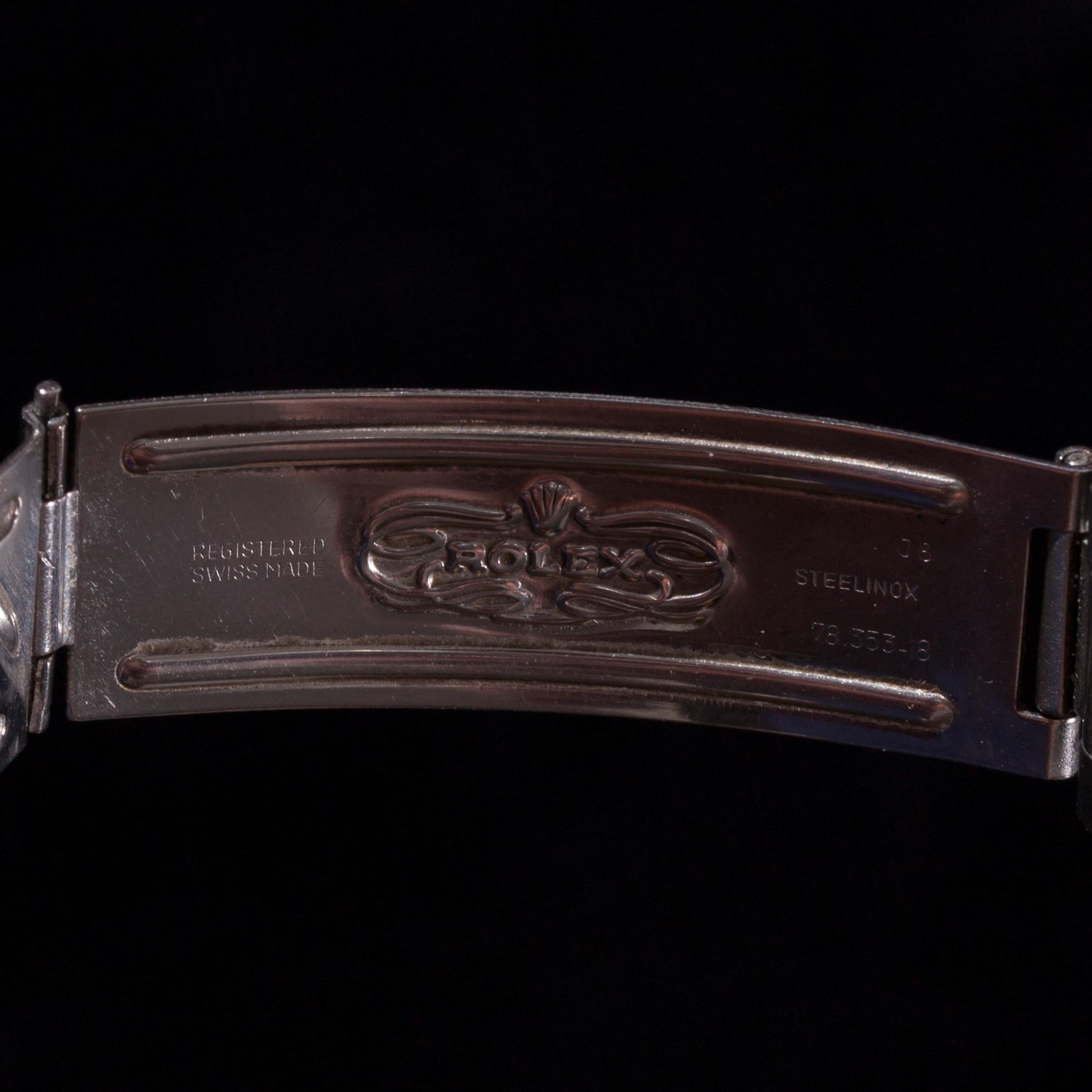 RANNEKELLO, miesten, Rolex Oyster chronometer. Terästä ja kultaa. 1900-luvun loppu.